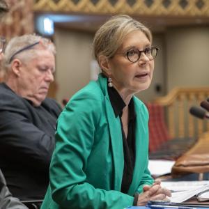 La pétitionnaire Isabelle Faber plaide en faveur d'un « accès utile, rapide et équitable aux moyens de diagnostique d'imageries médicales ».