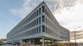Le bâtiment de la Commission de Surveillance du Secteur Financier (CSSF) route d'Arlon