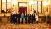 La délégation parlementaire luxembourgeoise a été reçue par la Présidente du Congrès des Députés espagnol Meritxell Batet.
