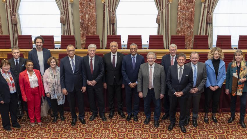 Les députés luxembourgeois ont accueilli trois ministres caboverdiens à la Chambre.