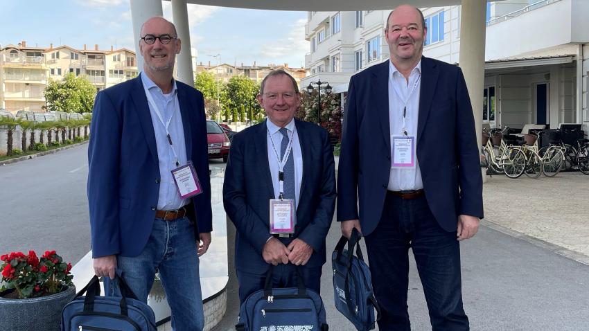 Gilles Baum (DP), Fernand Etgen (DP) et Claude Haagen (LSAP) participent à la mission d'observation de l'OSCE en Macédoine du Nord.