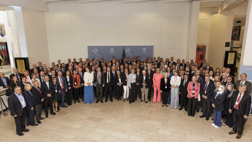Les participants de la 27ème Conférence sur la PESC/PSDC réunis à Copenhague.
