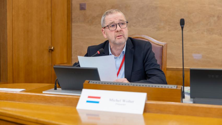 Présentation du Budget de l'APF par Michel Wolter