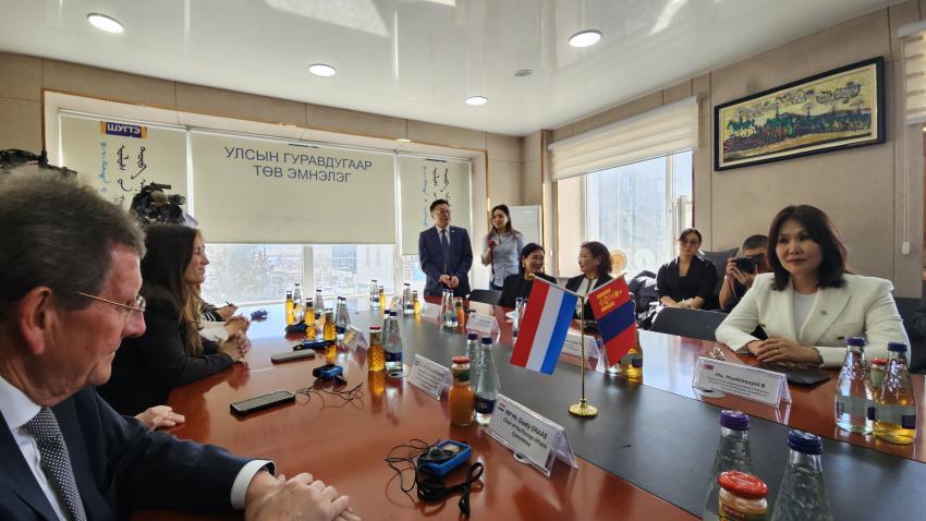 Visite en Mongolie - échange Third National State Hospital