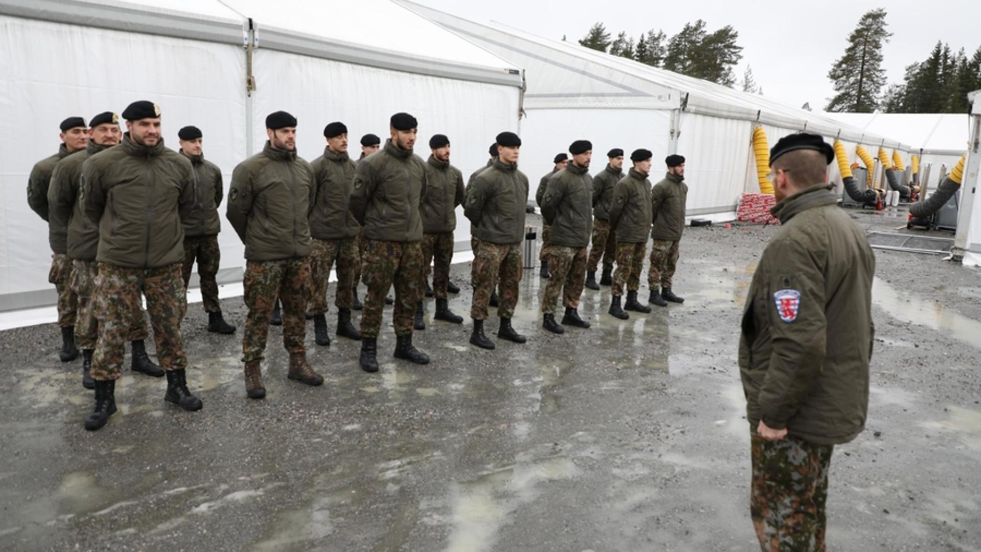 Des soldats Luxembourgeois