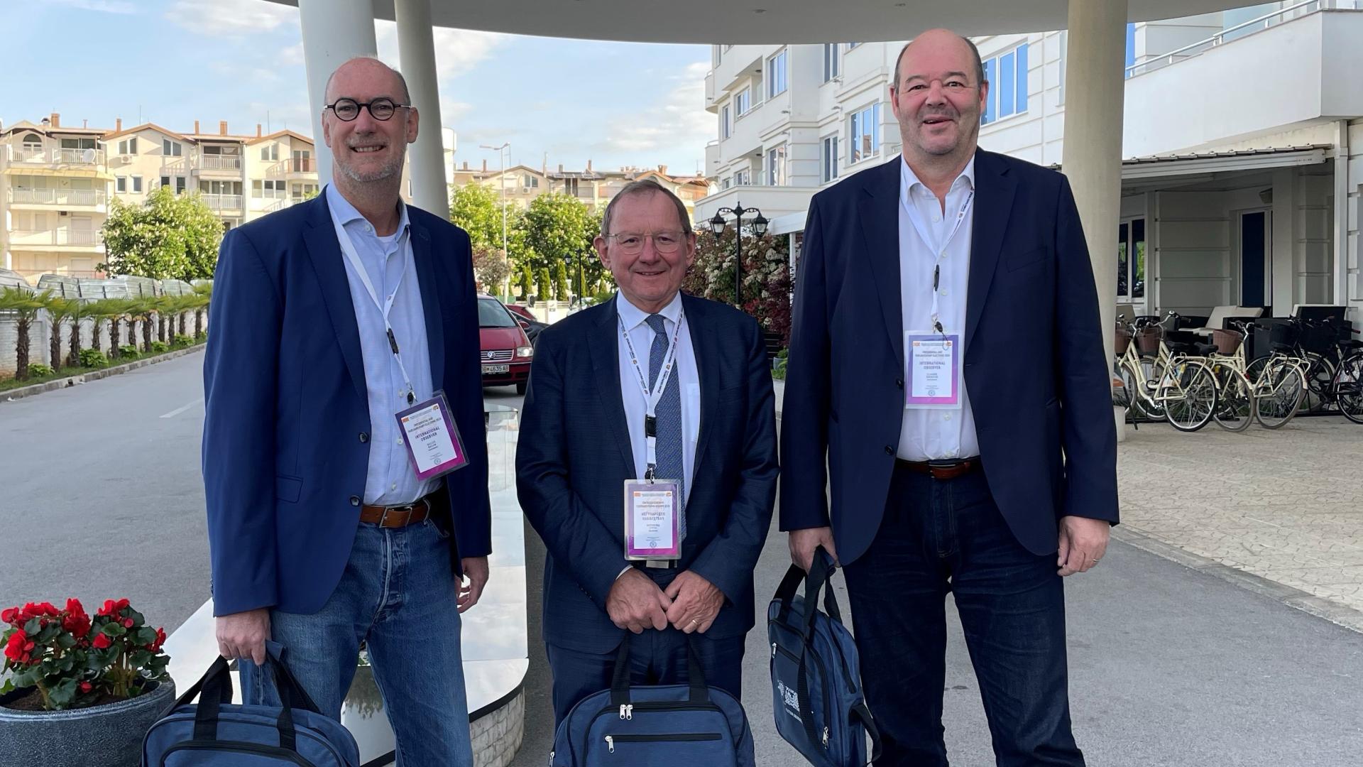 Gilles Baum (DP), Fernand Etgen (DP) et Claude Haagen (LSAP) participent à la mission d'observation de l'OSCE en Macédoine du Nord.